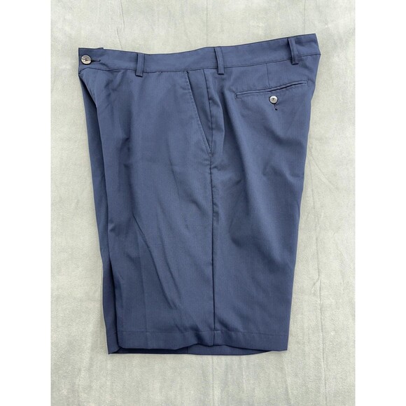 Adidas Golf Shorts Mens 36 Blue Climalite Performance Classic Fit 2 Pair Lot - Picture 6 of 16